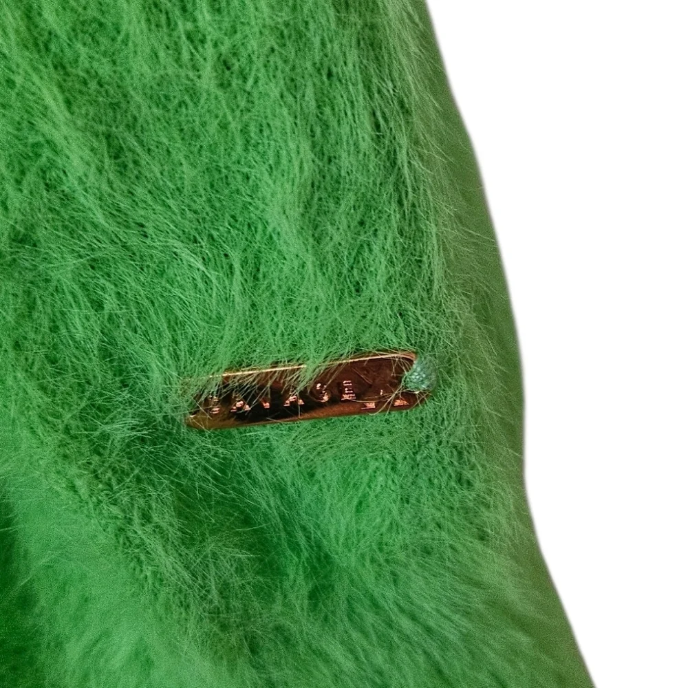 NWT Savage X Fenty Fluff It Up Loungewear Cozy Robe, Kelly Green Size XL/1X - Picture 8 of 10